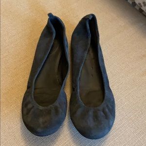 J.Crew | Cece flats (original) in navy blue suede